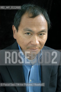 Writer Francis Fukuyama (author of The End of History) at the Edinburgh International Book Festival..Fukuyama is one of the worlds leading political and economic thinkers...Copyright©Pascal Saez/Writer Pictures/Rosebud2