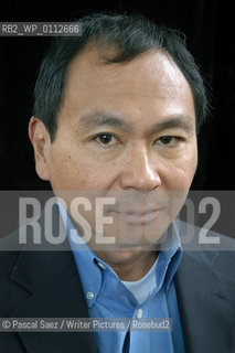 Writer Francis Fukuyama (author of The End of History) at the Edinburgh International Book Festival..Fukuyama is one of the worlds leading political and economic thinkers...Copyright©Pascal Saez/Writer Pictures/Rosebud2