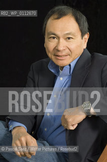 Writer Francis Fukuyama (author of The End of History) at the Edinburgh International Book Festival..Fukuyama is one of the worlds leading political and economic thinkers...Copyright©Pascal Saez/Writer Pictures/Rosebud2
