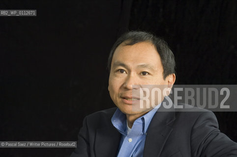 Writer Francis Fukuyama (author of The End of History) at the Edinburgh International Book Festival..Fukuyama is one of the worlds leading political and economic thinkers...Copyright©Pascal Saez/Writer Pictures/Rosebud2
