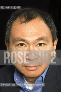 Writer Francis Fukuyama (author of The End of History) at the Edinburgh International Book Festival..Fukuyama is one of the worlds leading political and economic thinkers...Copyright©Pascal Saez/Writer Pictures/Rosebud2