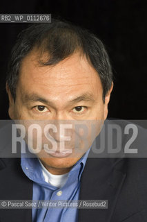 Writer Francis Fukuyama (author of The End of History) at the Edinburgh International Book Festival..Fukuyama is one of the worlds leading political and economic thinkers...Copyright©Pascal Saez/Writer Pictures/Rosebud2