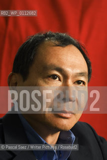 Writer Francis Fukuyama (author of The End of History) at the Edinburgh International Book Festival..Fukuyama is one of the worlds leading political and economic thinkers...Copyright©Pascal Saez/Writer Pictures/Rosebud2