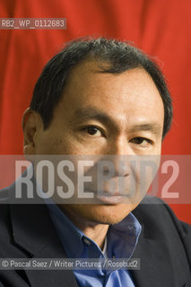 Writer Francis Fukuyama (author of The End of History) at the Edinburgh International Book Festival..Fukuyama is one of the worlds leading political and economic thinkers...Copyright©Pascal Saez/Writer Pictures/Rosebud2
