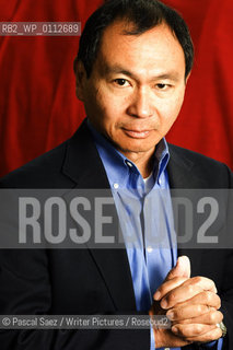 Writer Francis Fukuyama (author of The End of History) at the Edinburgh International Book Festival..Fukuyama is one of the worlds leading political and economic thinkers...Copyright©Pascal Saez/Writer Pictures/Rosebud2