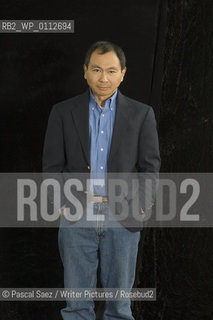 Writer Francis Fukuyama (author of The End of History) at the Edinburgh International Book Festival..Fukuyama is one of the worlds leading political and economic thinkers...Copyright©Pascal Saez/Writer Pictures/Rosebud2