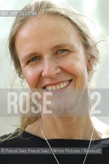 German childrens writer Cornelia Funke at the Edinburgh International Book festival 2004..Copyright©Pascal Saez.Pascal Saez/Writer Pictures/Rosebud2