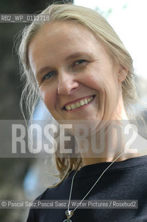 German childrens writer Cornelia Funke at the Edinburgh International Book festival 2004..Copyright©Pascal Saez.Pascal Saez/Writer Pictures/Rosebud2