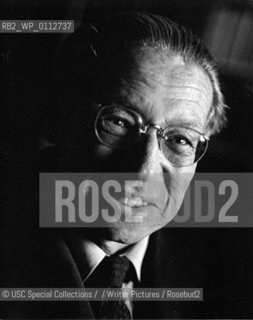 A portrait of Lion Feuchtwanger, taken by Gerard Decaux....Copyright©USC Special Collections//Writer Pictures/Rosebud2
