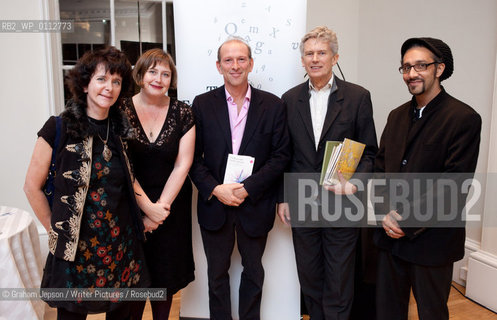 Judges of the 2010 Forward Poetry Prize 2010..©Graham Jepson/Writer Pictures/Rosebud2