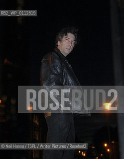 Author Neil Gaiman photographed outside at night in Edinburgh..Copyright©Neil Hanna/TSPL/Writer Pictures/Rosebud2