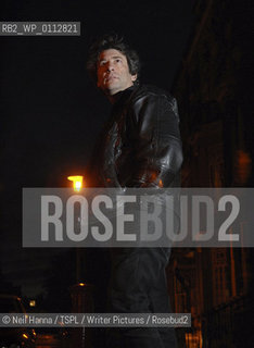 Author Neil Gaiman photographed outside at night in Edinburgh..Copyright©Neil Hanna/TSPL/Writer Pictures/Rosebud2