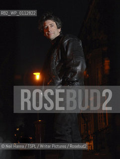 Author Neil Gaiman photographed outside at night in Edinburgh..Copyright©Neil Hanna/TSPL/Writer Pictures/Rosebud2