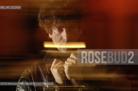 Author Neil Gaiman photographed at the Bonham Hotel in Edinburgh..Copyright©Phil Wilkinson/TSPL/Writer Pictures/Rosebud2