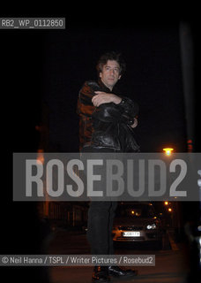 Author Neil Gaiman photographed outside at night in Edinburgh..Copyright©Neil Hanna/TSPL/Writer Pictures/Rosebud2