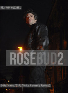 Author Neil Gaiman photographed outside at night in Edinburgh..Copyright©Neil Hanna/TSPL/Writer Pictures/Rosebud2