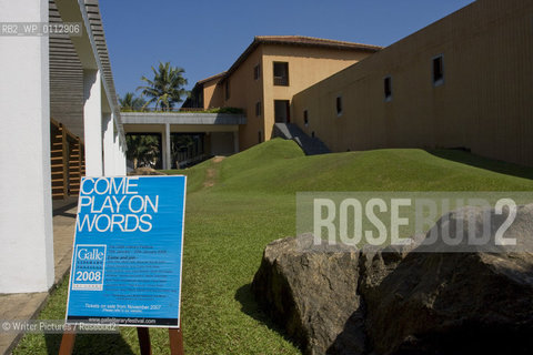 The Lighthouse Hotel. One of the venues of Galle Literary Festival 2008
©Writer Pictures/Rosebud2