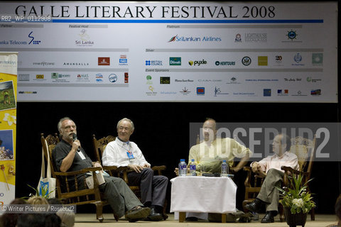 Brian Keenan, Tim Severin, William Dalrymple, and Vikram Seth at Galle Literary Festival 2008
©Writer Pictures/Rosebud2