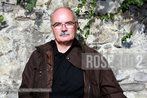 Gilbert Gallerne, winner of the 2010  “Prix du quai des Orfèvres”, photographed in Lausanne, Switzerland, September 17, 2010. .Copyright©Corinne Gallerne/Writer Pictures/Rosebud2