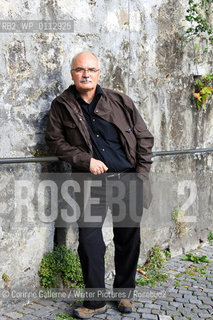 Gilbert Gallerne, winner of the 2010  “Prix du quai des Orfèvres”, photographed in Lausanne, Switzerland, September 17, 2010. .Copyright©Corinne Gallerne/Writer Pictures/Rosebud2