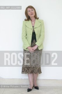 Janice Galloway,Scotish author,Her new novel is Rosengarten,a poetic collaboration with sculptor Ann Bevan.©Writer Pictures/Rosebud2