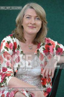 Scottish writer and poet Janice Galloway at the Edinburgh International Book Festival...Copyright©Pascal Saez/Writer Pictures/Rosebud2