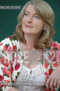Scottish writer and poet Janice Galloway at the Edinburgh International Book Festival...Copyright©Pascal Saez/Writer Pictures/Rosebud2