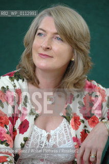 Scottish writer and poet Janice Galloway at the Edinburgh International Book Festival...Copyright©Pascal Saez/Writer Pictures/Rosebud2