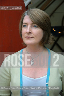 Scottish writer Janice Galloway at the Edinburgh International Book Festival 2005..Copyright©Pascal Saez.Pascal Saez/Writer Pictures/Rosebud2