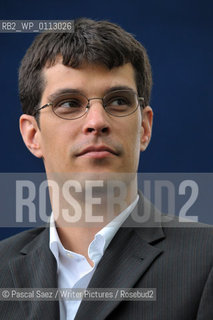 Steve Galloway at The Edinburgh International Book Festival 2008..Copyright©Pascal Saez/Writer Pictures/Rosebud2