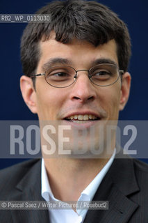 Steve Galloway at The Edinburgh International Book Festival 2008..Copyright©Pascal Saez/Writer Pictures/Rosebud2