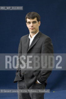 Steven Galloway, Canadian Novelist....copyright©Geraint Lewis/Writer Pictures/Rosebud2
