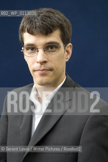 Steven Galloway, Canadian Novelist....copyright©Geraint Lewis/Writer Pictures/Rosebud2
