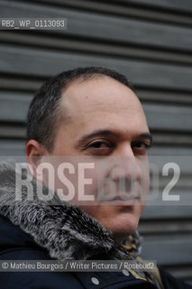 Alberto Garlini, author photographed in Paris. .copyright©Mathieu Bourgois/Writer Pictures/Rosebud2