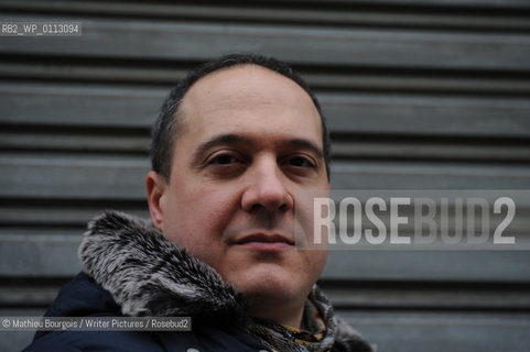 Alberto Garlini, author photographed in Paris. .copyright©Mathieu Bourgois/Writer Pictures/Rosebud2