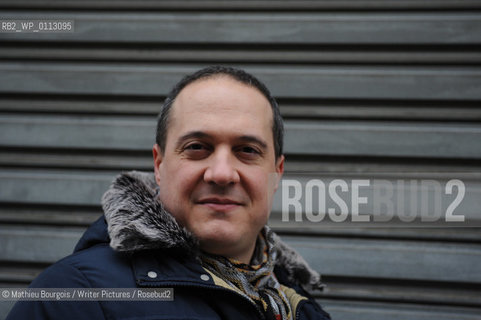 Alberto Garlini, author photographed in Paris. .copyright©Mathieu Bourgois/Writer Pictures/Rosebud2