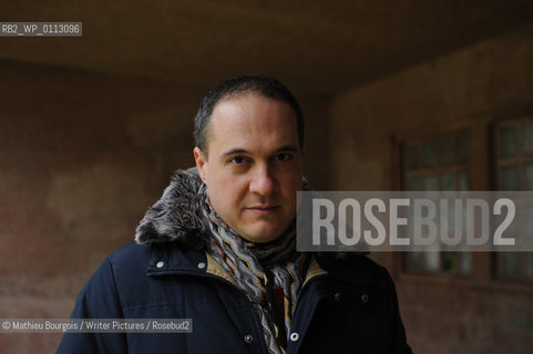 Alberto Garlini, author photographed in Paris. .copyright©Mathieu Bourgois/Writer Pictures/Rosebud2