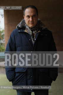Alberto Garlini, author photographed in Paris. .copyright©Mathieu Bourgois/Writer Pictures/Rosebud2