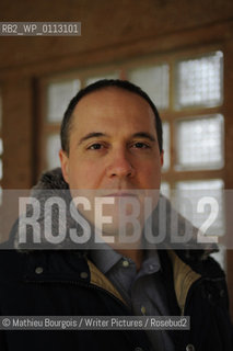 Alberto Garlini, author photographed in Paris. .copyright©Mathieu Bourgois/Writer Pictures/Rosebud2
