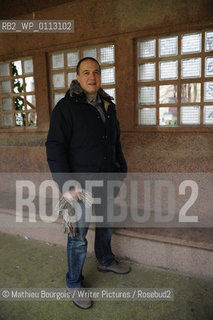 Alberto Garlini, author photographed in Paris. .copyright©Mathieu Bourgois/Writer Pictures/Rosebud2