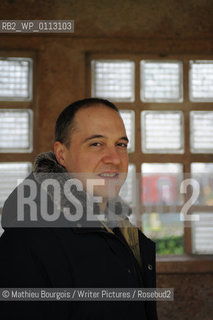 Alberto Garlini, author photographed in Paris. .copyright©Mathieu Bourgois/Writer Pictures/Rosebud2