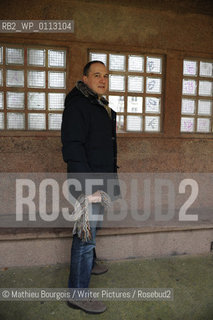 Alberto Garlini, author photographed in Paris. .copyright©Mathieu Bourgois/Writer Pictures/Rosebud2