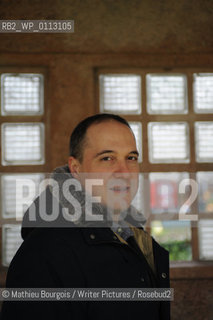 Alberto Garlini, author photographed in Paris. .copyright©Mathieu Bourgois/Writer Pictures/Rosebud2