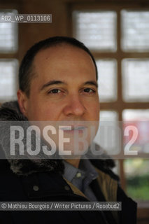 Alberto Garlini, author photographed in Paris. .copyright©Mathieu Bourgois/Writer Pictures/Rosebud2