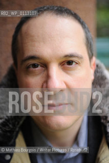 Alberto Garlini, author photographed in Paris. .copyright©Mathieu Bourgois/Writer Pictures/Rosebud2
