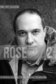 Alberto Garlini, author photographed in Paris. .copyright©Mathieu Bourgois/Writer Pictures/Rosebud2
