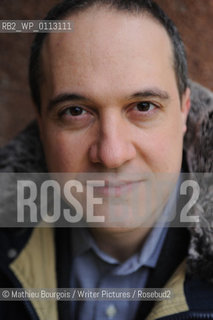 Alberto Garlini, author photographed in Paris. .copyright©Mathieu Bourgois/Writer Pictures/Rosebud2