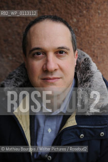 Alberto Garlini, author photographed in Paris. .copyright©Mathieu Bourgois/Writer Pictures/Rosebud2