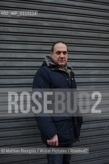 Alberto Garlini, author photographed in Paris. .copyright©Mathieu Bourgois/Writer Pictures/Rosebud2
