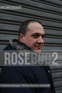 Alberto Garlini, author photographed in Paris. .copyright©Mathieu Bourgois/Writer Pictures/Rosebud2